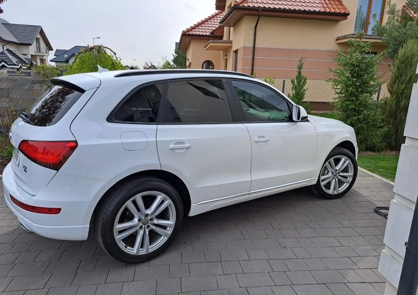 Audi Q5 cena 51900 przebieg: 207000, rok produkcji 2013 z Mława małe 79